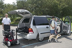 Backpacker wheelchair lift