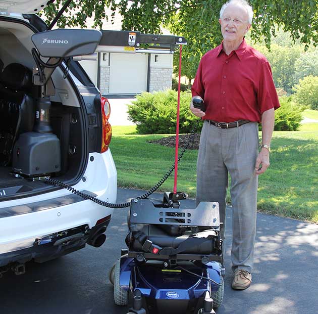 anaheim class 3 trailer hitch scooter wheelchair lift