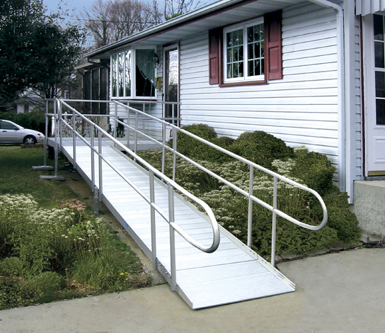 AlumiRamp Armada Ramp System - Modular, Residential, Aluminum Wheelchair Access Ramp